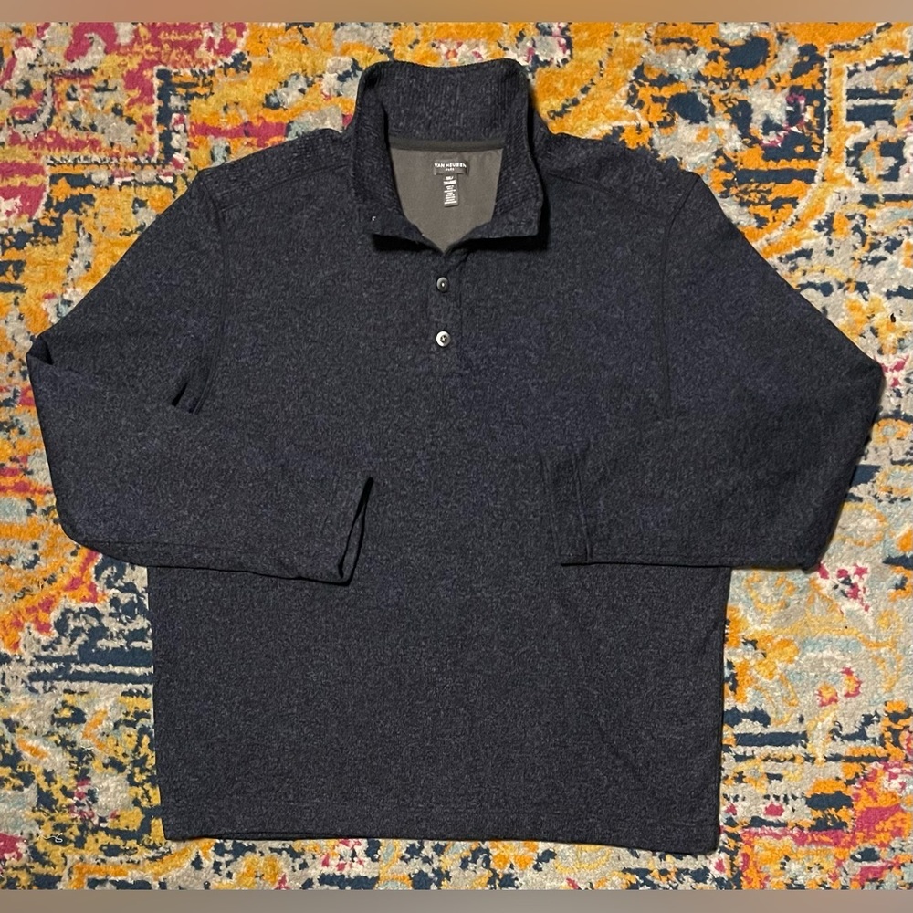 Van Heusen Flex Long Sleeve Polo